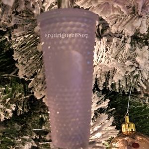 🤍LAST ONE🤍Starbucks Icy White Studded Cup Ornament Key Chain